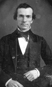 Oliver Cowdery (3 October 1806 – 3 March 1850) in the Library of Congress, DAG no. 1363.