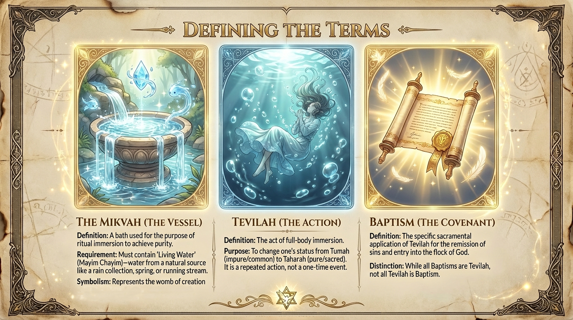 The Waters of Life and Divine Connection