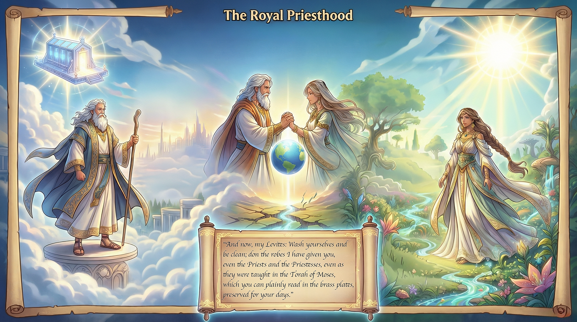 Of the Levites and Temples